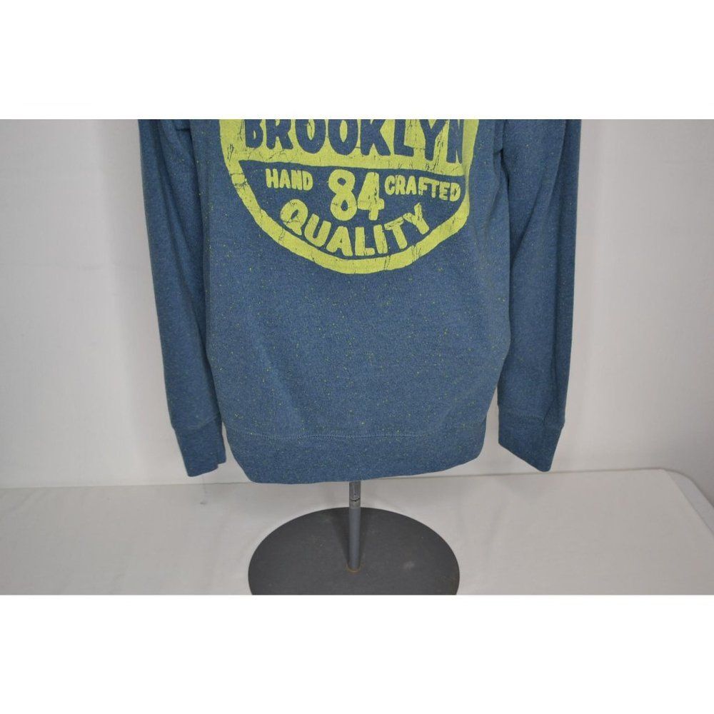 Mossimo Men's Large Blue Graphic Print Long Sleeve Lightweight Sweatshirt - Picture 3 of 11